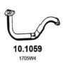 PEUGE 1705W4 Exhaust Pipe